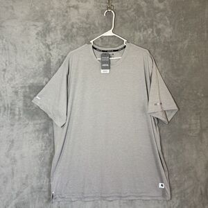 NWT Carhartt LWD Relaxed Fit Short-Sleeve T-Shirt Mens 2XL Fast Dry UPF 50+ Gray